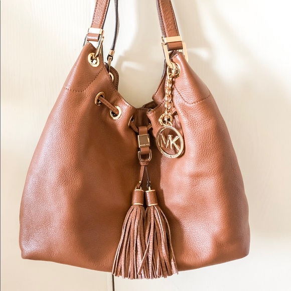 Michael Kors Luggage Brown Leather Camden bag - Picture 1 of 3